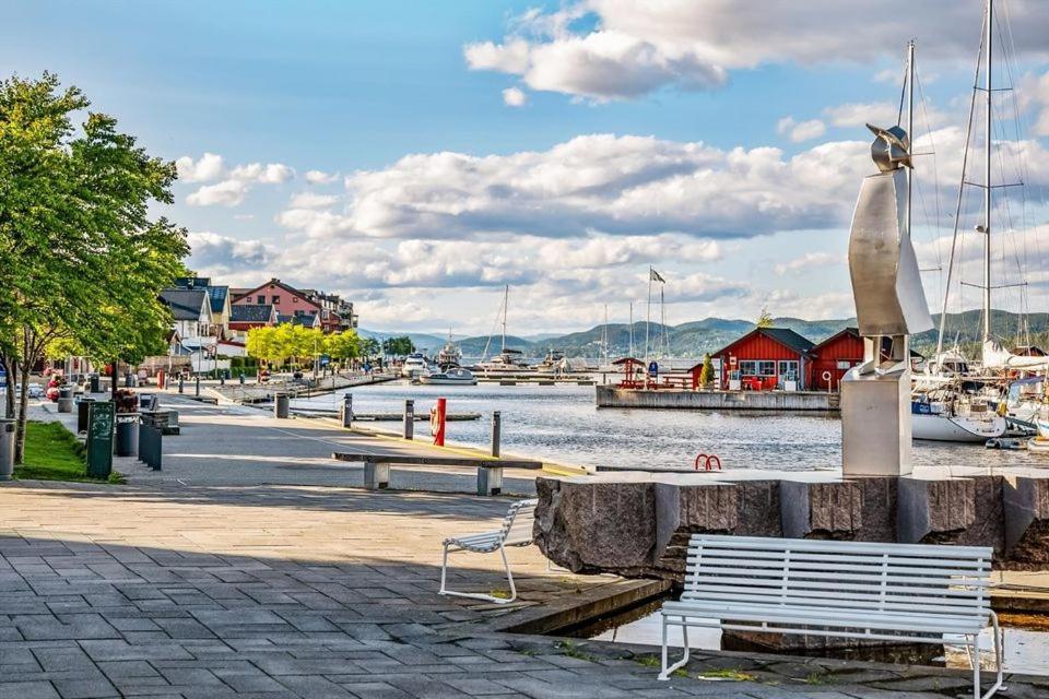 Studio W Centrum Miasta Holmestrand, Norwegia Екстериор снимка